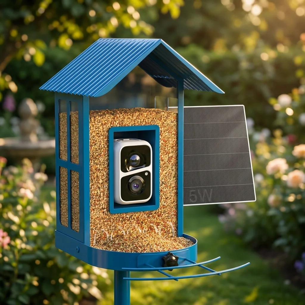 Humbirdy 4K camera feeder